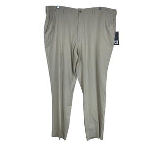 WALTER HAGEN -MENS 48 X 32 LIGHT KHAKI STRAIGHT FRONT BIG & TALL HAGEN PANT